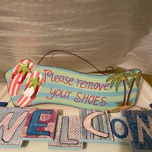 Home decor Beach signs